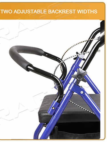 Ayuda para caminar Rollator de ancianos