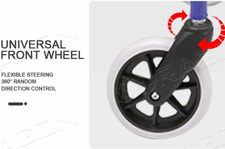 Ayuda para caminar Rollator de ancianos