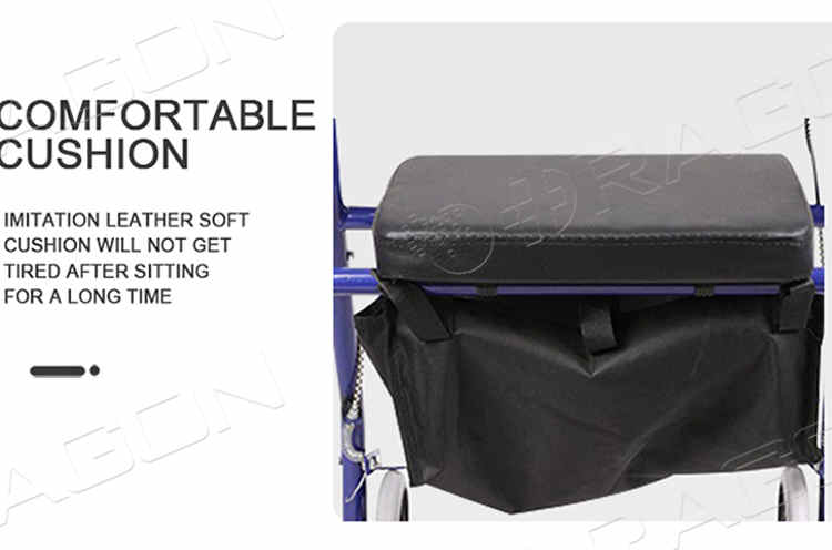 Ayuda para caminar Rollator de ancianos