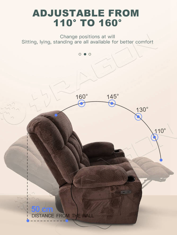 Reclinable de elevación eléctrica