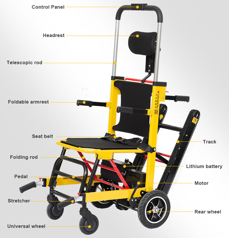 stair climbing wheelchair silla de ruedas de escalada