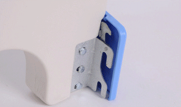 cabecera de cama de hospital