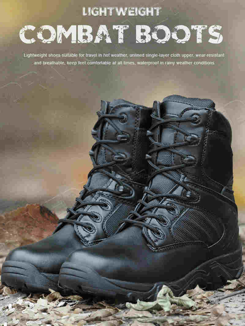 botas de combate