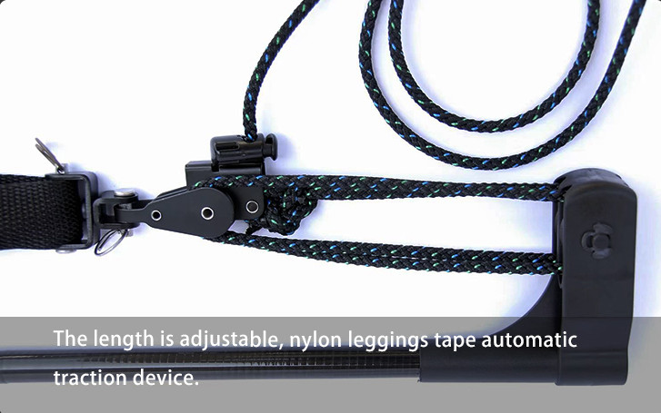 férula de tracción en la pierna