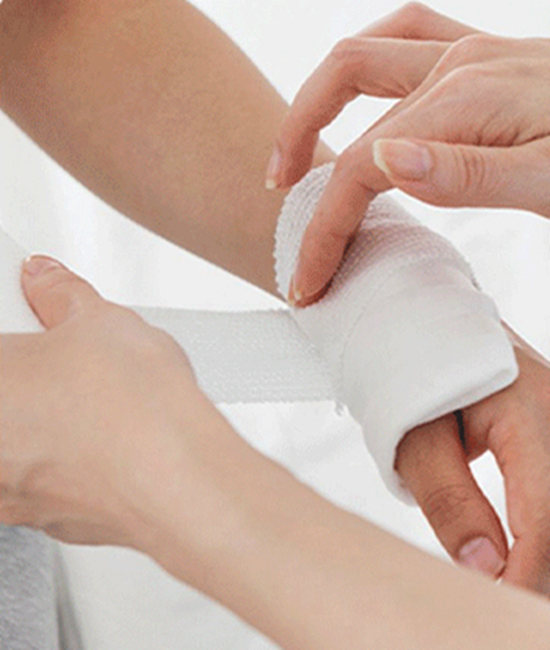 Vendaje hemostático