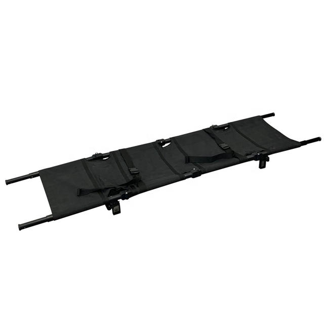 a foldable stretcher una camilla plegable