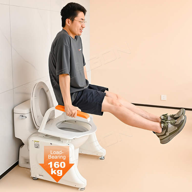 Elevador de baño con alimentación