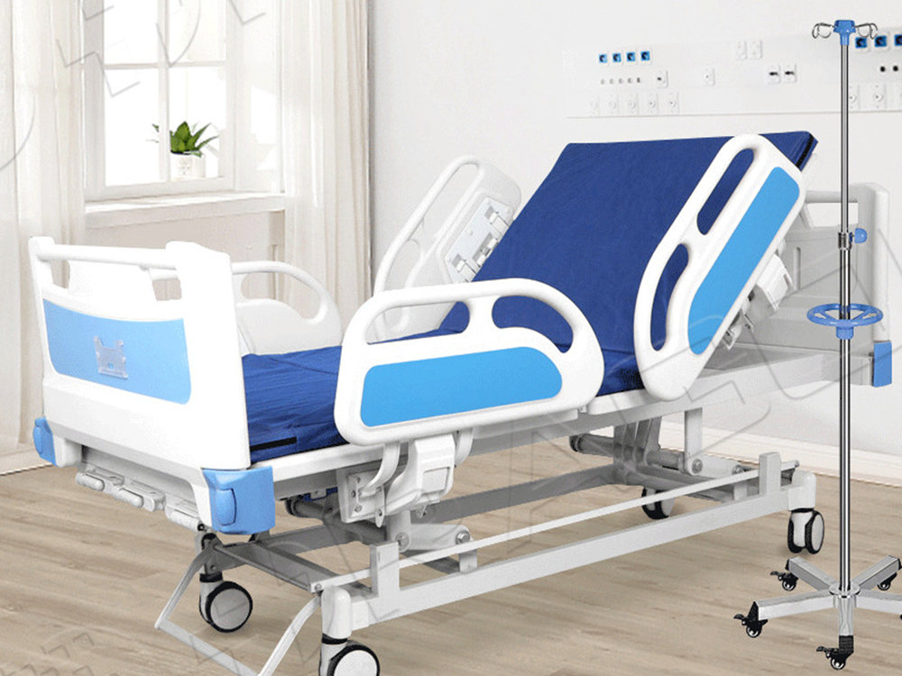 Cama manual del hospital: mejorar la comodidad del paciente