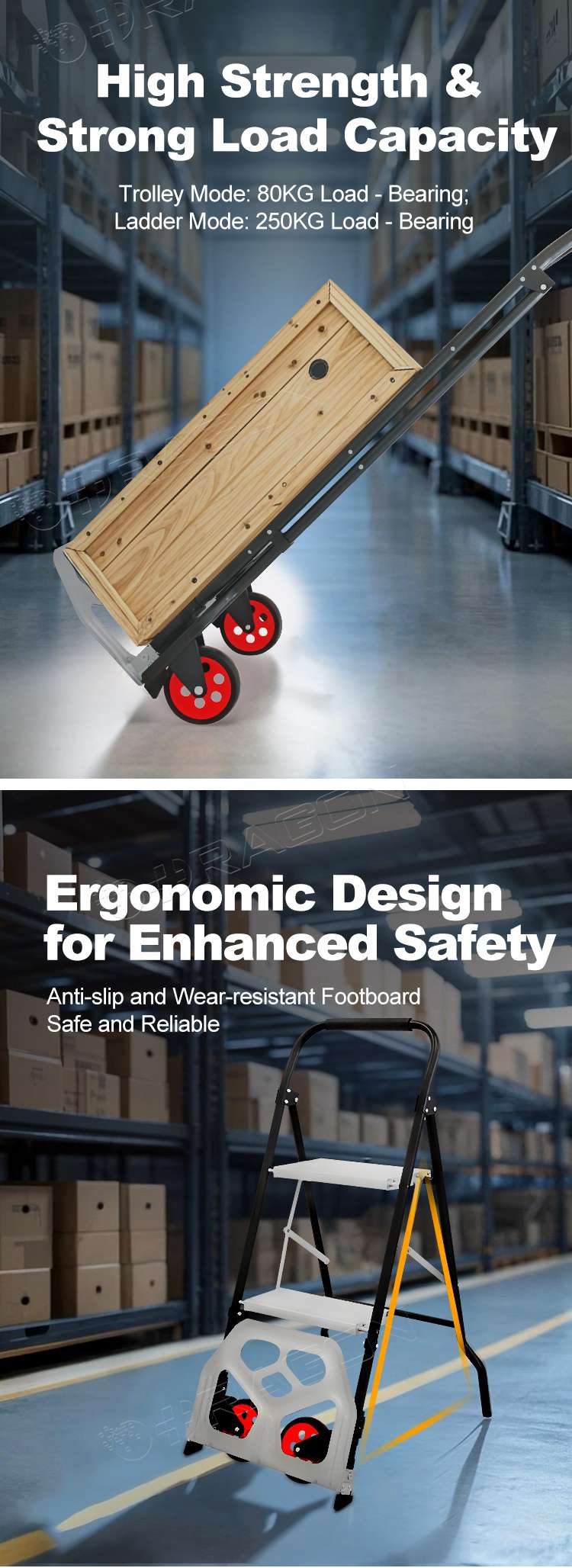 Carro de mano plegable