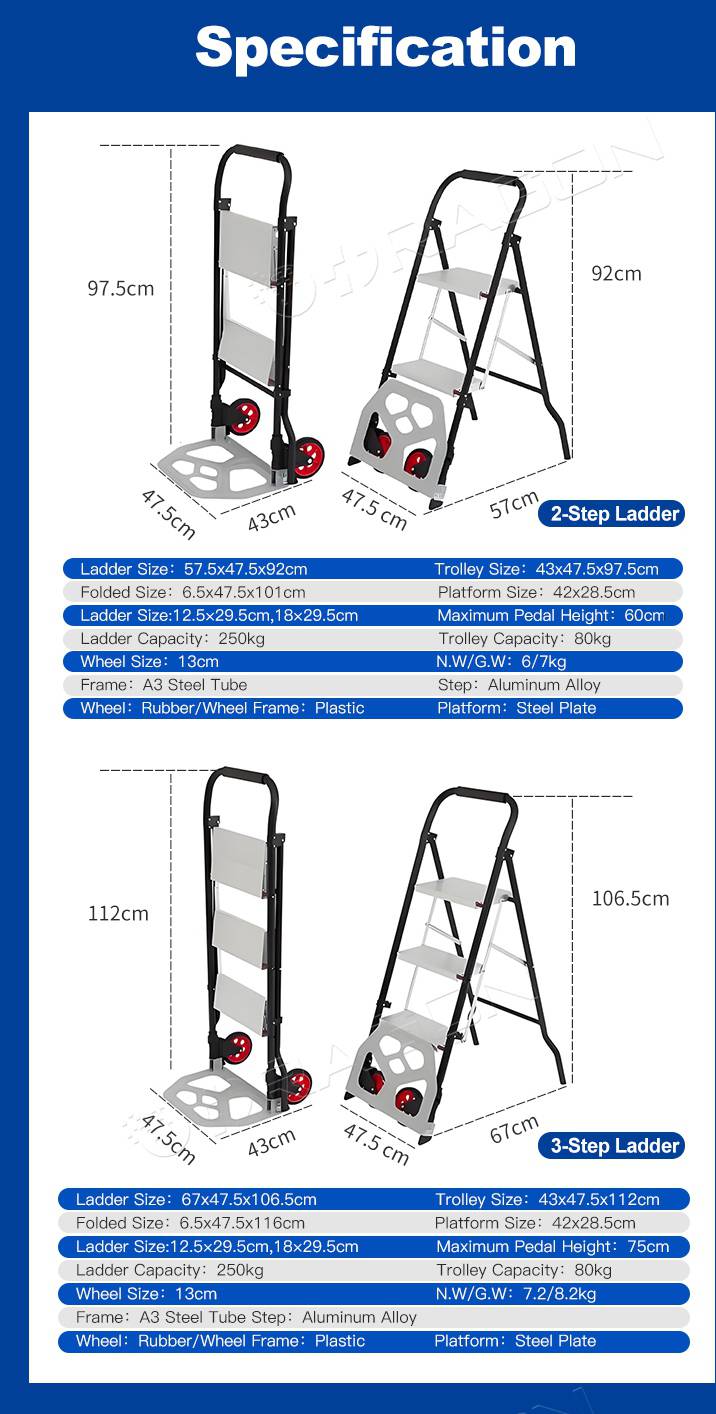 Carro de mano plegable