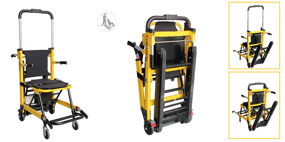 silla de ruedas de escalada