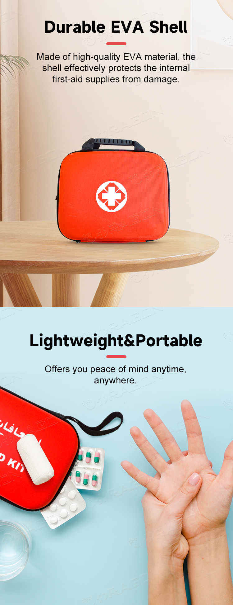 Kit de primeros auxilios de EVA