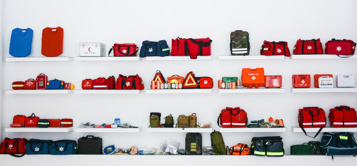 Bolsa de primeros auxilios