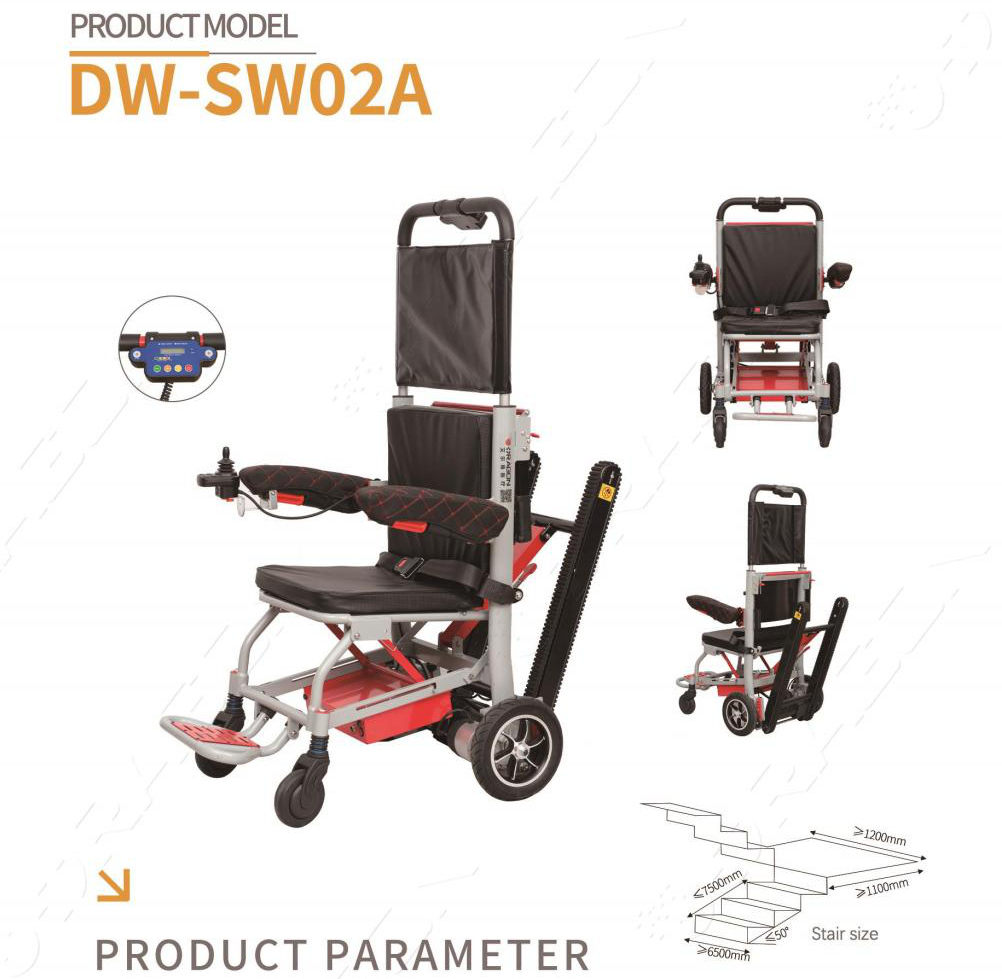 silla de ruedas de escalada