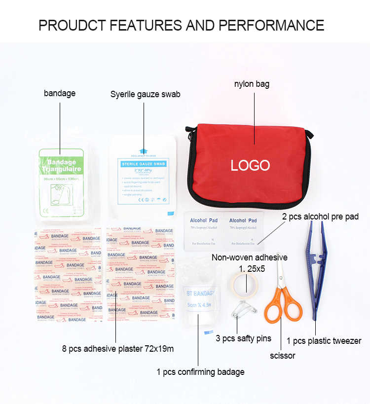 Kit de primeros auxilios