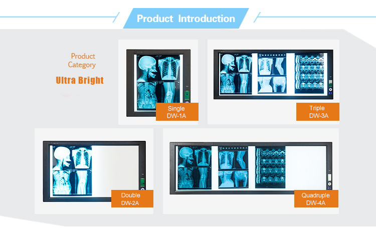 Caja de vista de pel&iacute;cula de rayos X LED