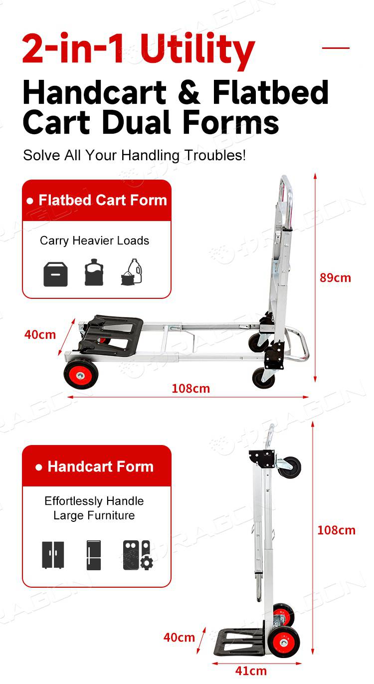 Cami&oacute;n de mano plegable