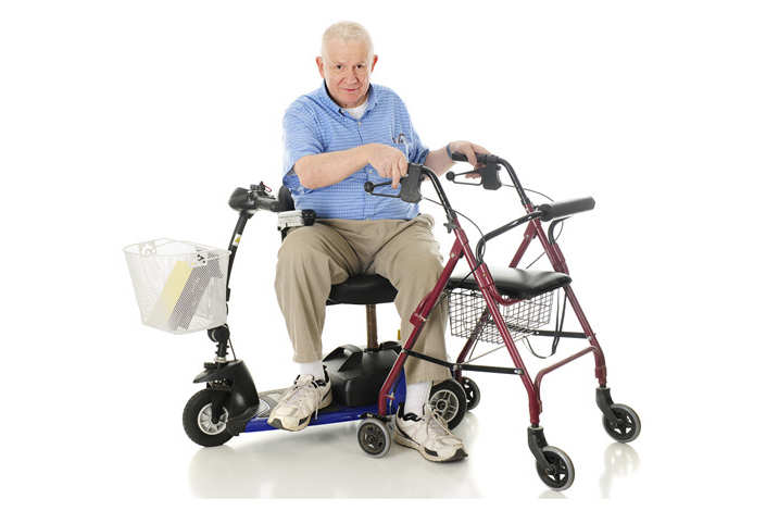 Walkers and Rollators: ¿Qué ayuda de movilidad es adecuada para usted?