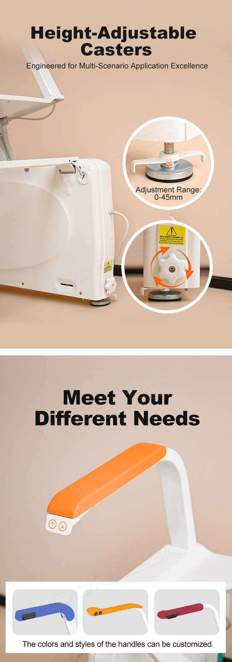 Elevador de ba&ntilde;o con alimentaci&oacute;n