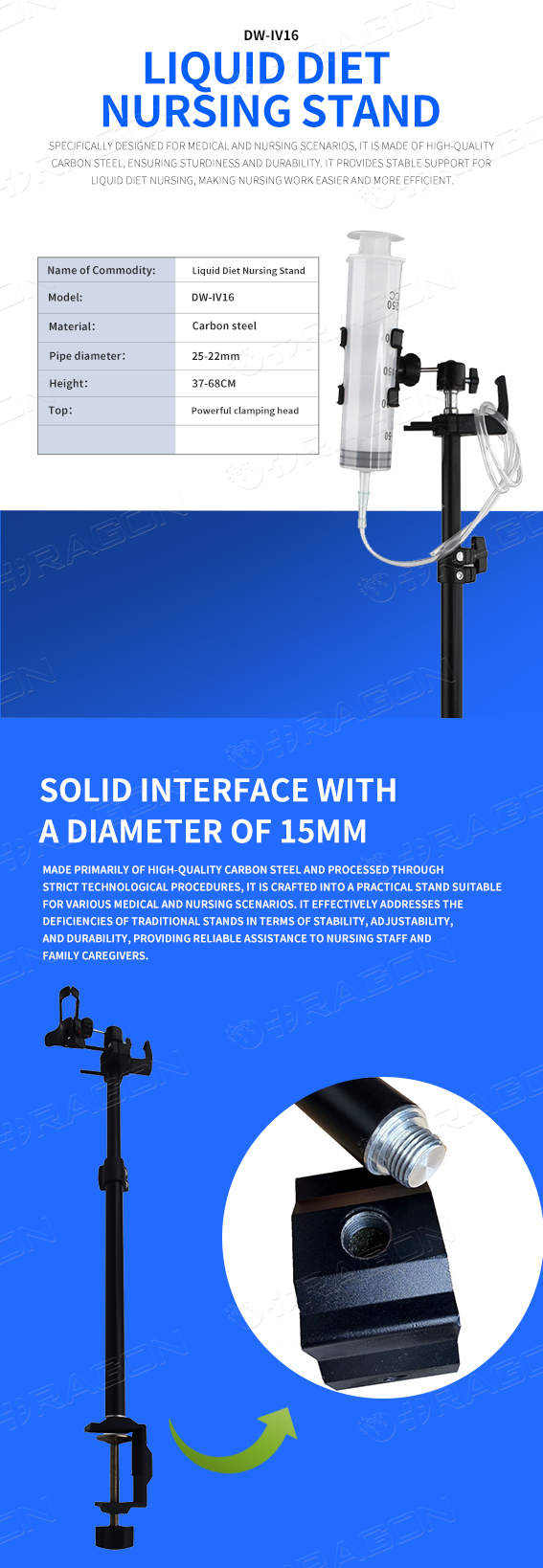 Soporte de enfermer&iacute;a