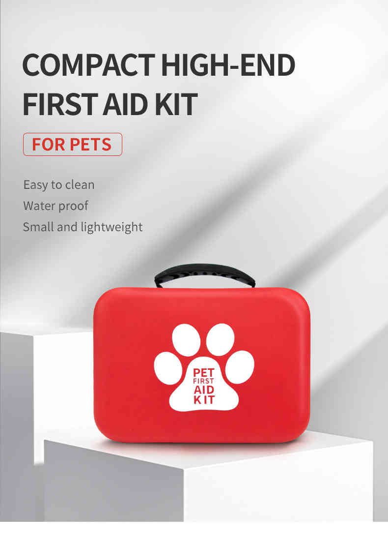Kit de primeros auxilios para mascotas