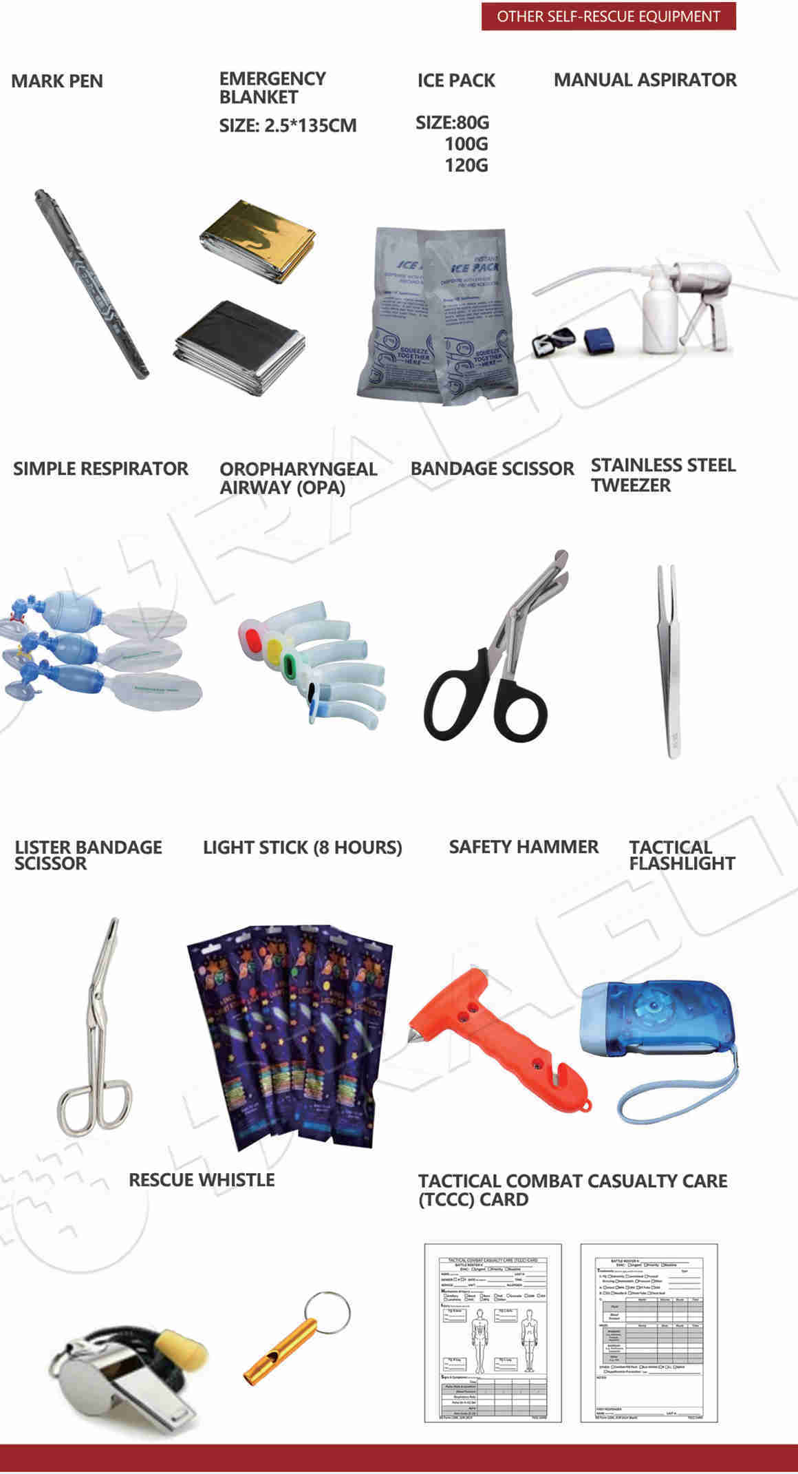 Productos de primeros auxilios